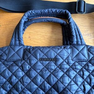 MZ Wallace Black Medium Metro Tote Deluxe
